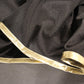 The Goldntima Satin Headwrap - Black